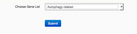GLAD input form